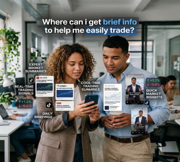 Retail trader market intelligence visual